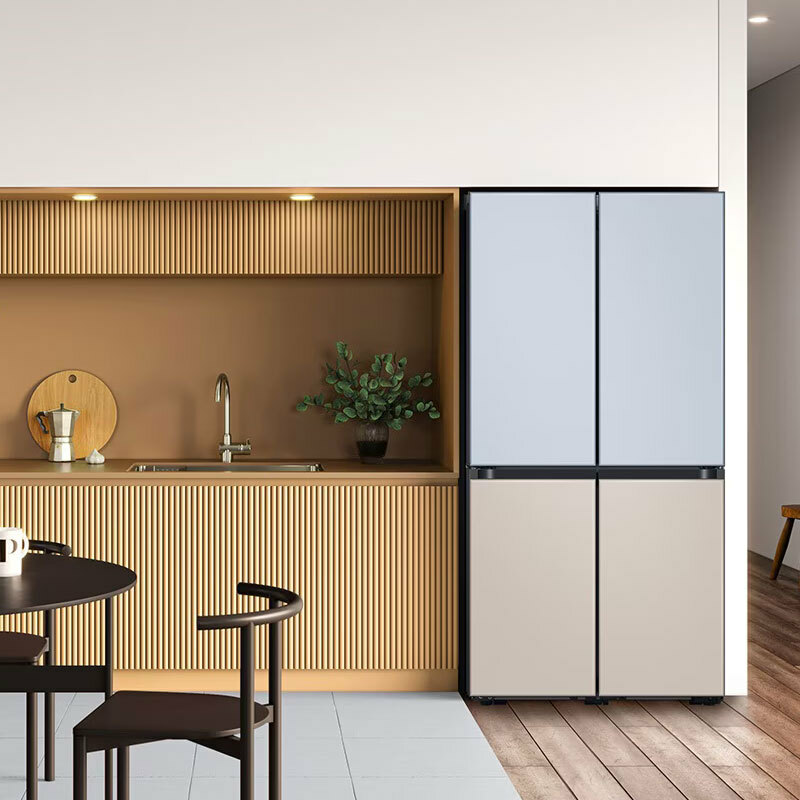 Frigorífico americano French Door Samsung RF59C700EB1/ES – 649 L, Ice Maker sin fontanería, Digital Inverter SmartThings AI