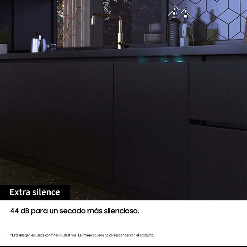 Lavavajillas Libre instalación Samsung DW60A6092FS/ET – 14 servicios, Apertura automática, Clase D