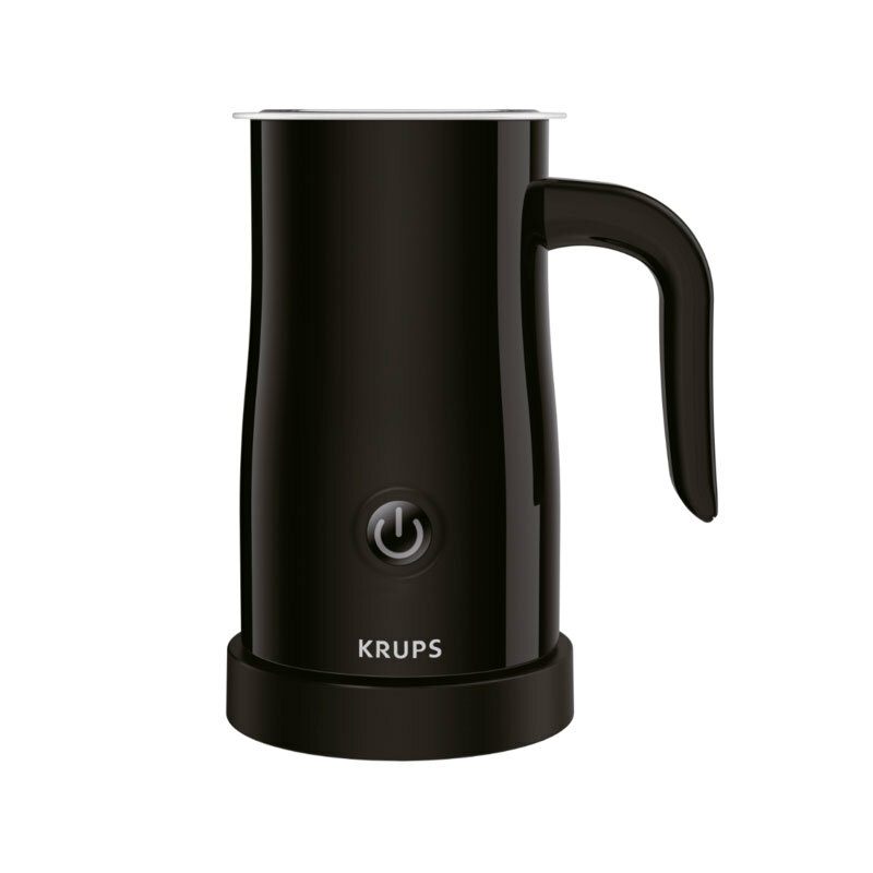 Espumador de leche Krups XL100810 – Espuma One-Touch, Jarra inox 150 ml, Base 360°