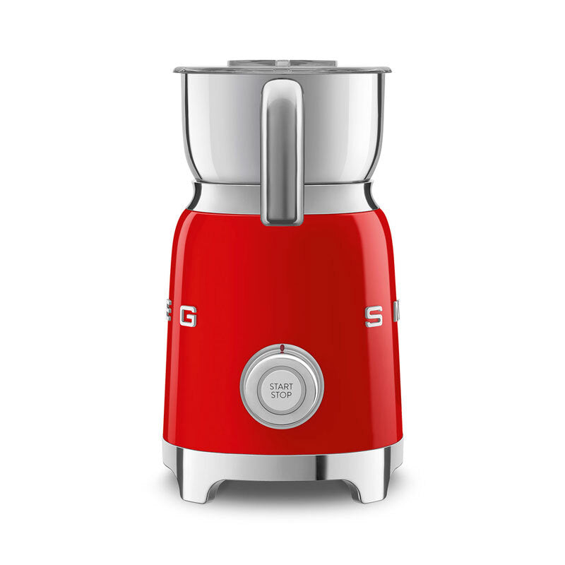 Espumador de leche Smeg MFF11RDEU – Inducción, 600 ml, 6 programas