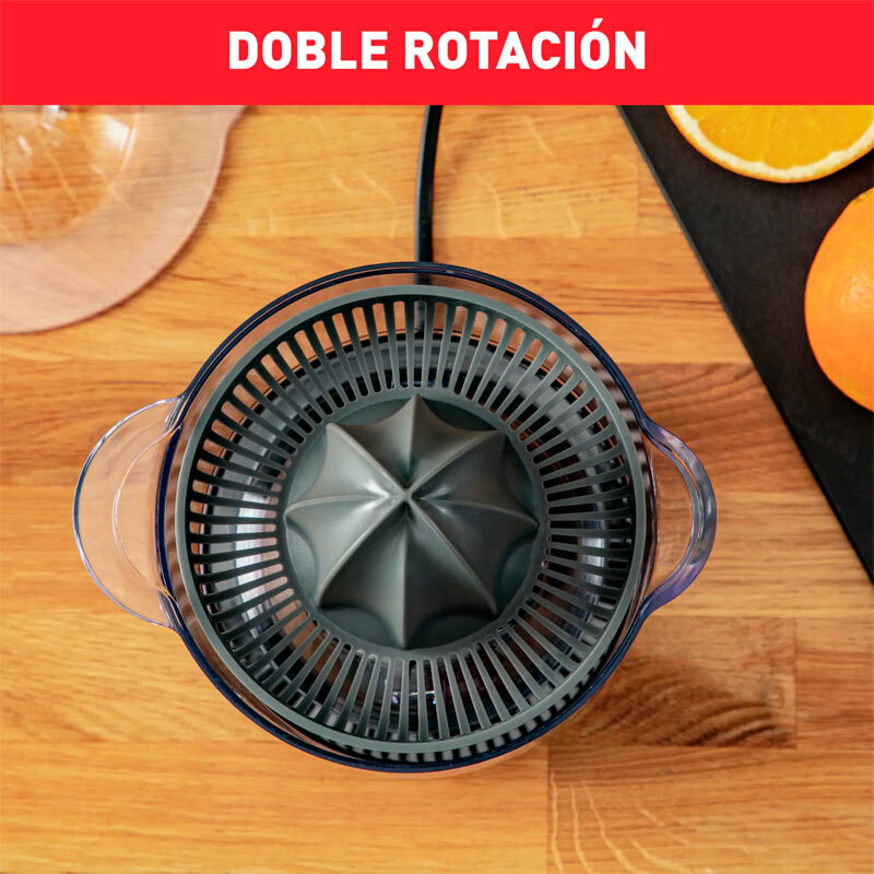 Exprimidor eléctrico Moulinex Ultracompact PC120870 – 25 W, 0,45 L, apto lavavajillas