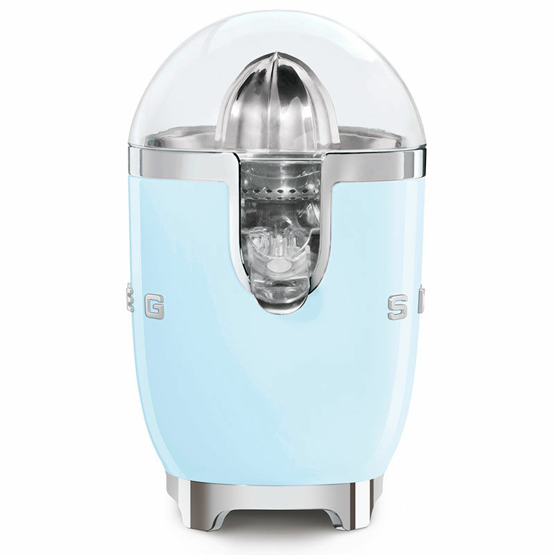 Exprimidor Smeg CJF01PBEU – Azul celeste, 70 W, Antigoteo