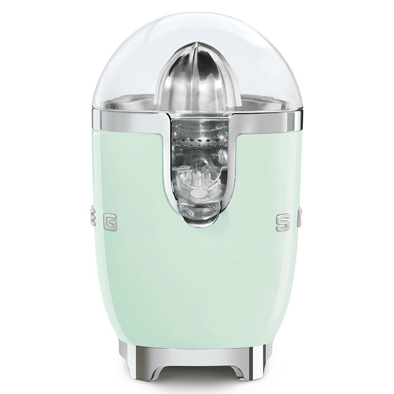 Exprimidor eléctrico Smeg CJF11PGEU – 70 W, Antigoteo, Piezas lavavajillas