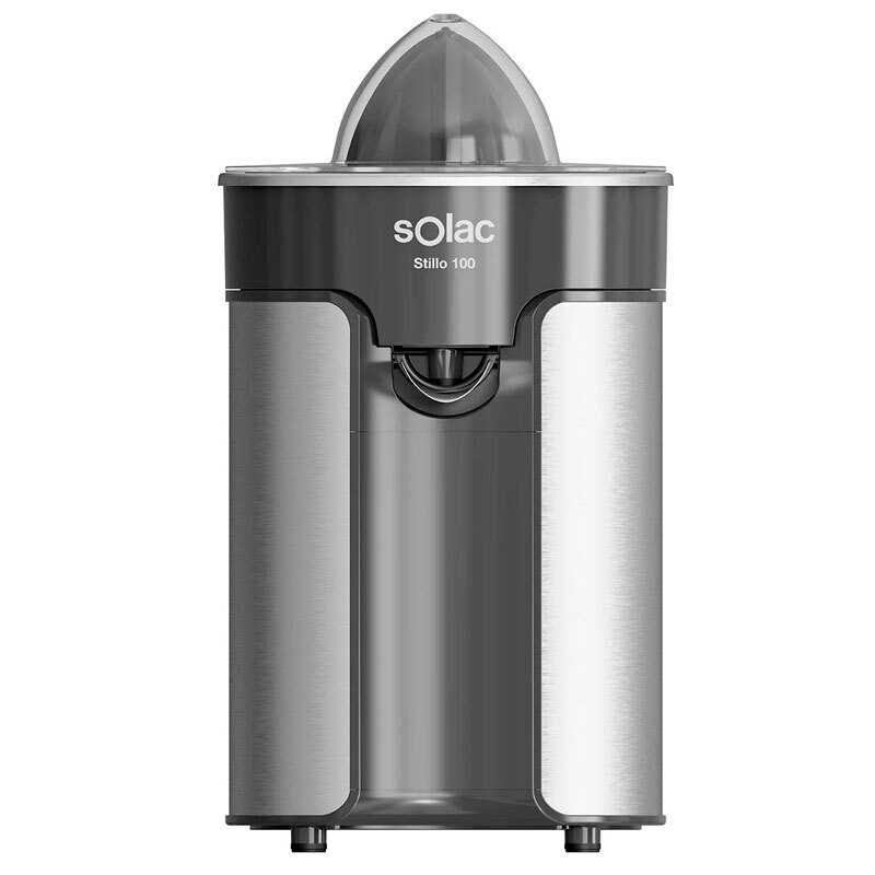 Exprimidor eléctrico Solac EX6170 – 100 W, Acero inoxidable, Antigoteo