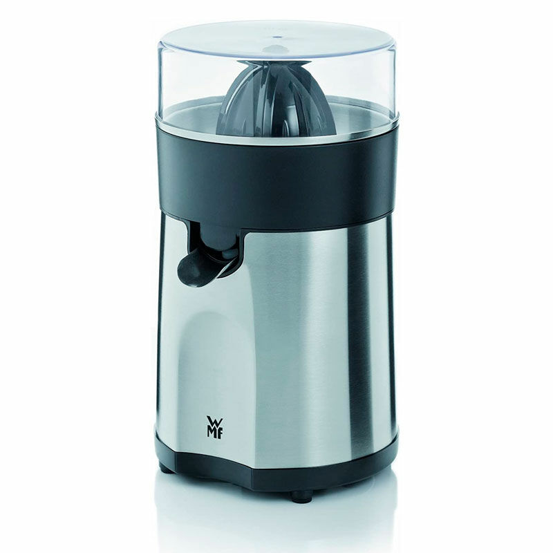 Exprimidor eléctrico WMF STELIO – Cromargan 18/10, 85 W, Piezas aptas lavavajillas