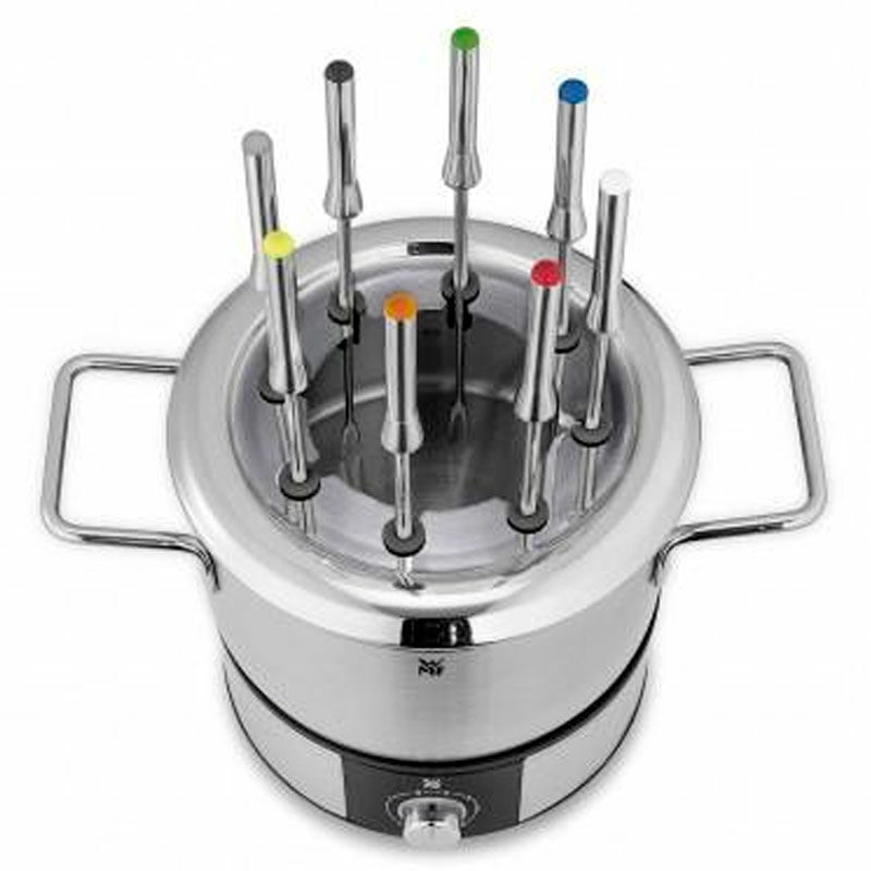 Fondue eléctrica WMF Lono – 1,2 L, 1.400 W, 8 comensales