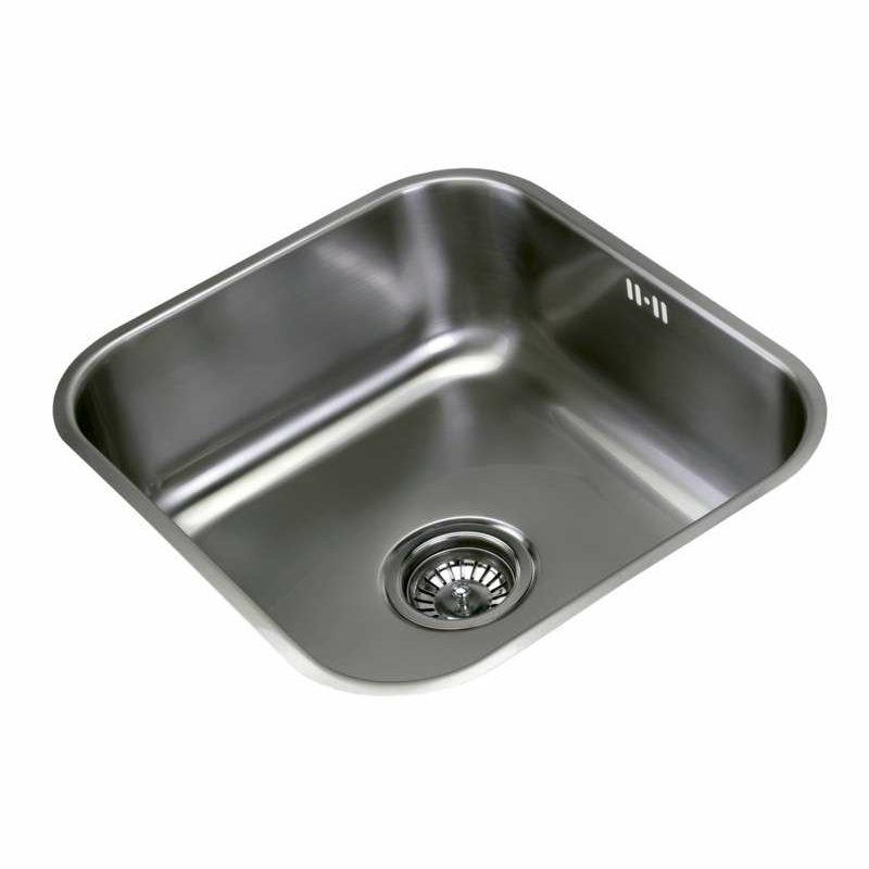 Fregadero Cata CB 45-40 – Bajo encimera, Acero inoxidable AISI 304, Cubeta 49,5x44,5x18 cm