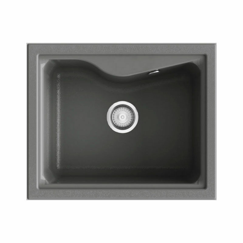 Fregadero 1 seno Poalgi City 320 – Roc Stone®, Sobre encimera, Profundidad 22 cm