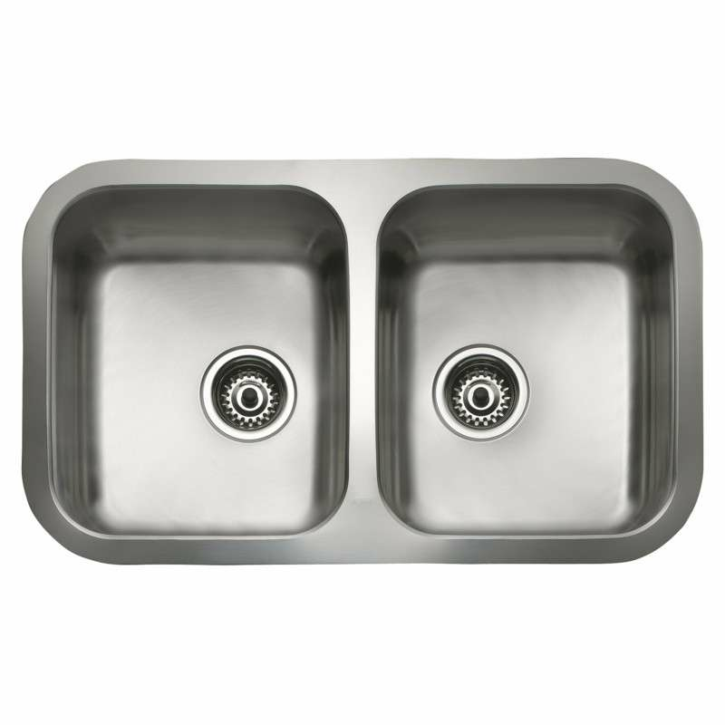Fregadero bajo encimera Teka BE 2C 780 – Acero inoxidable 18/10, 2 cubetas 20 cm, Para mueble 90 cm