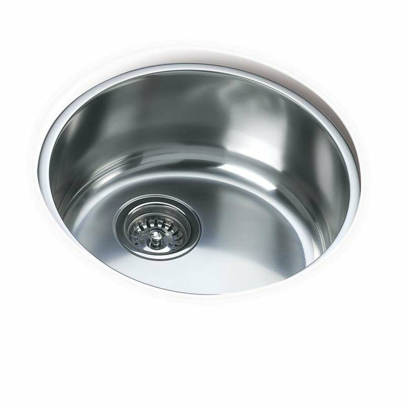 Fregadero bajo encimera Teka BE Ø39 – Inox 18/10, Ø39 cm, Prof. 18 cm