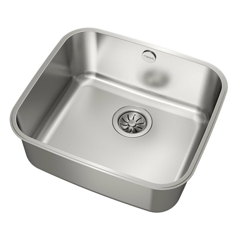 Fregadero bajo encimera Teka BE 45.40 – Acero inoxidable 18/10, cubeta 20 cm, insonorizado
