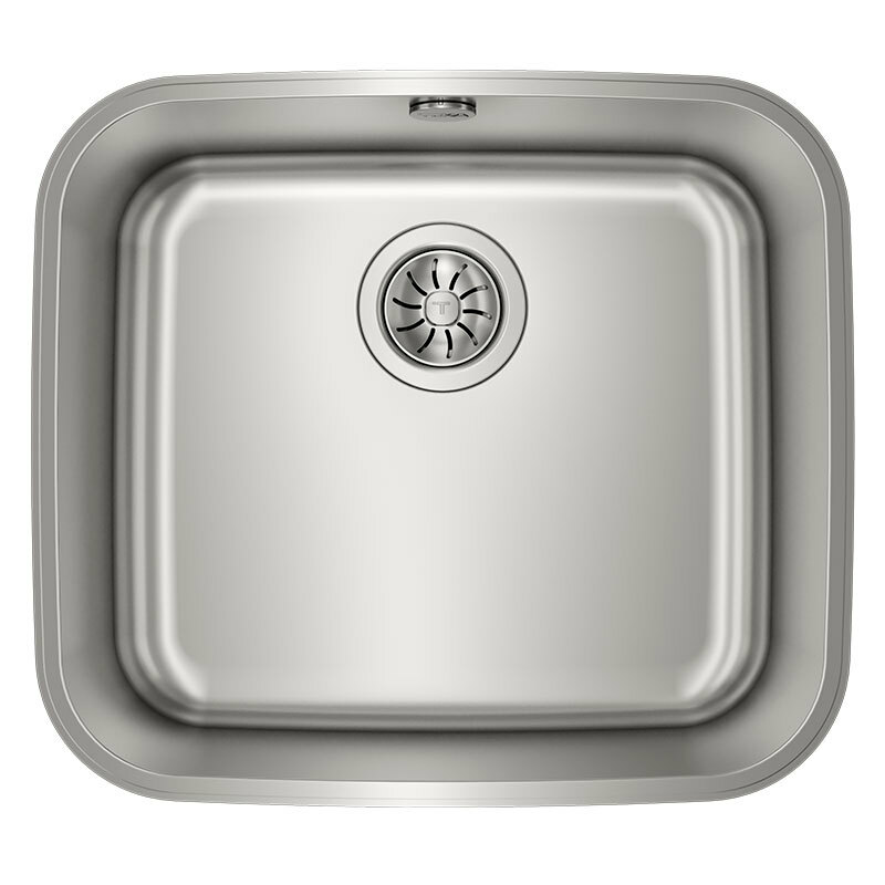 Fregadero bajo encimera Teka BE 45.40 – Acero inoxidable 18/10, cubeta 20 cm, insonorizado