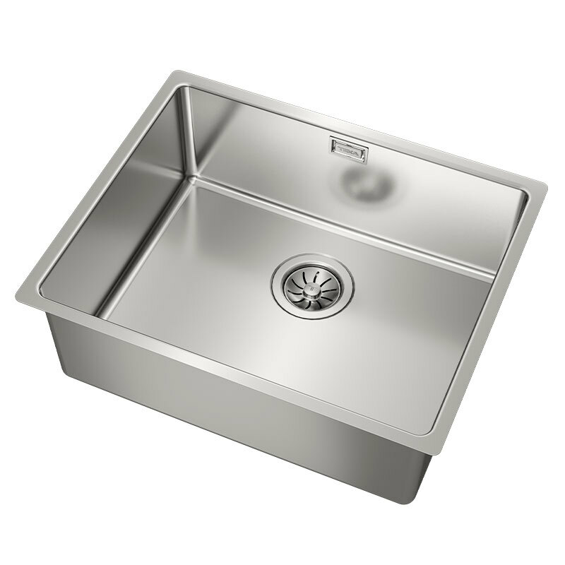 Fregadero bajo encimera Teka BE Linea RS15 50.40 – Acero inoxidable, Cubeta 20 cm, SilentSmart