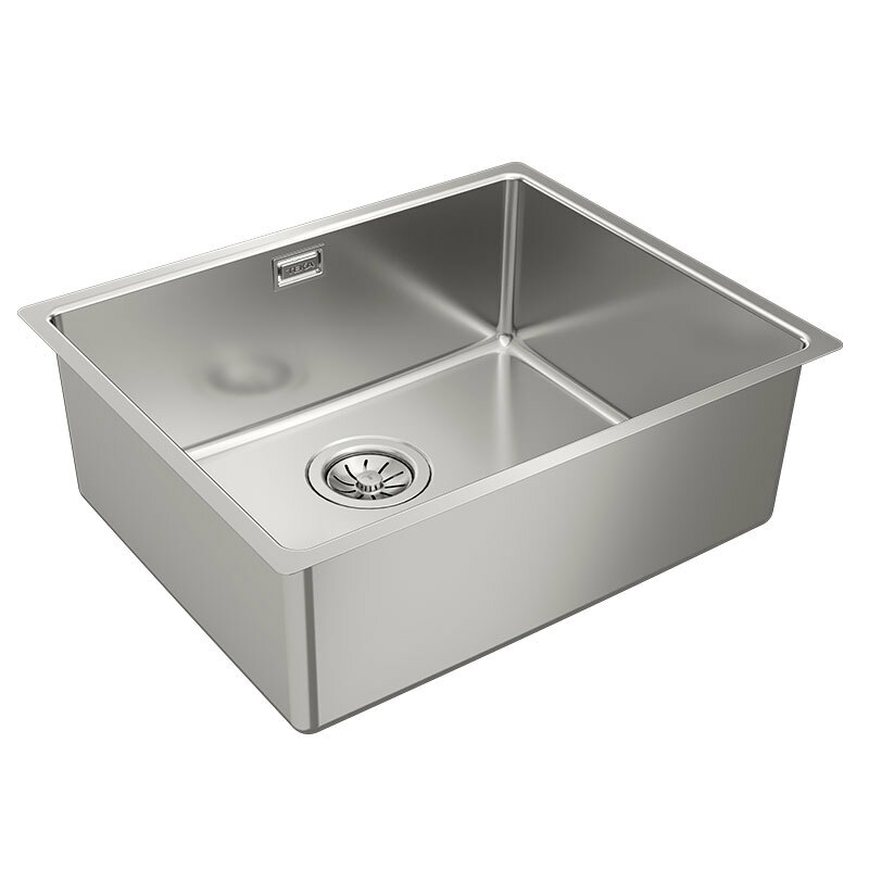 Fregadero bajo encimera Teka BE Linea RS15 50.40 – Acero inoxidable, Cubeta 20 cm, SilentSmart