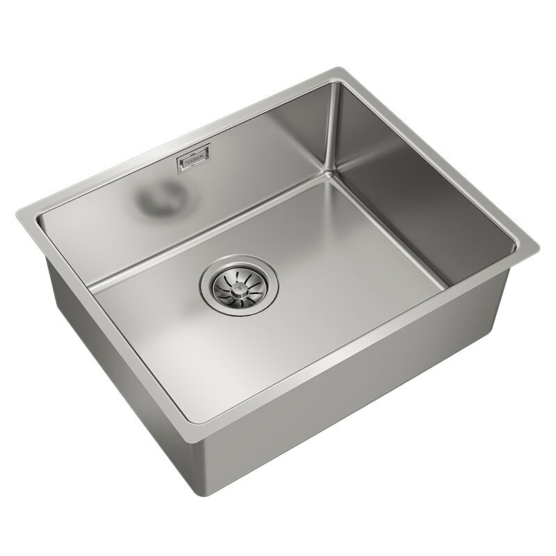 Fregadero bajo encimera Teka BE Linea RS15 50.40 – Acero inoxidable, Cubeta 20 cm, SilentSmart