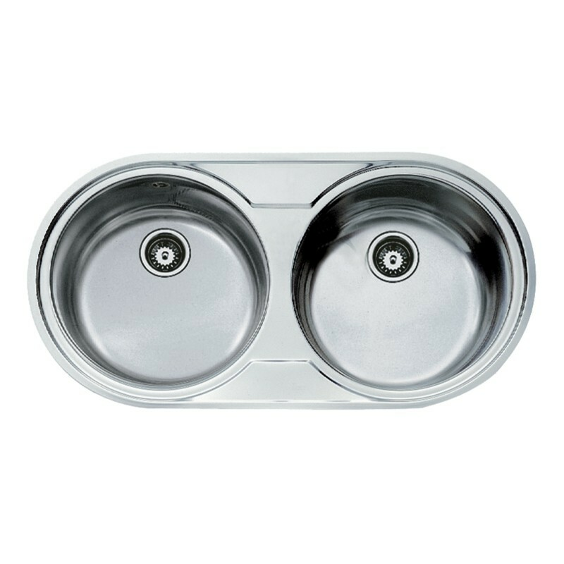 Fregadero encastrado Teka Duetta 2C – 2 cubetas, Inox 18/10, mueble 90 cm