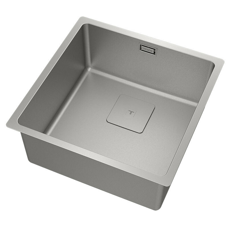 Fregadero Teka FlexLinea RS15 40.40 Fortinox – 1 cubeta, Acero inoxidable satinado, Enrasado/encastrado