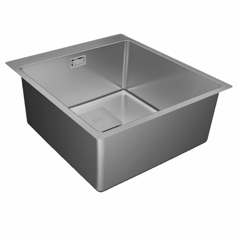 Fregadero Teka ForLinea RS15 40.40 – Acero inoxidable 18/10, Cubeta 20 cm, Enrasado/encastrado