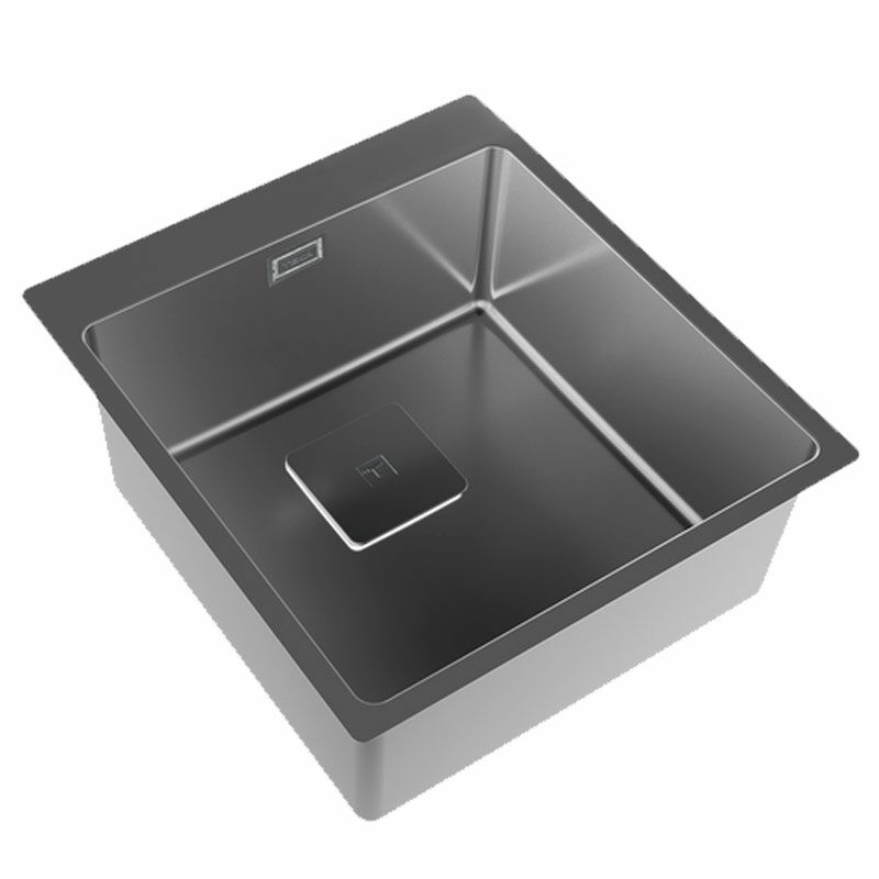 Fregadero Teka ForLinea RS15 40.40 – Acero inoxidable 18/10, Cubeta 20 cm, Enrasado/encastrado