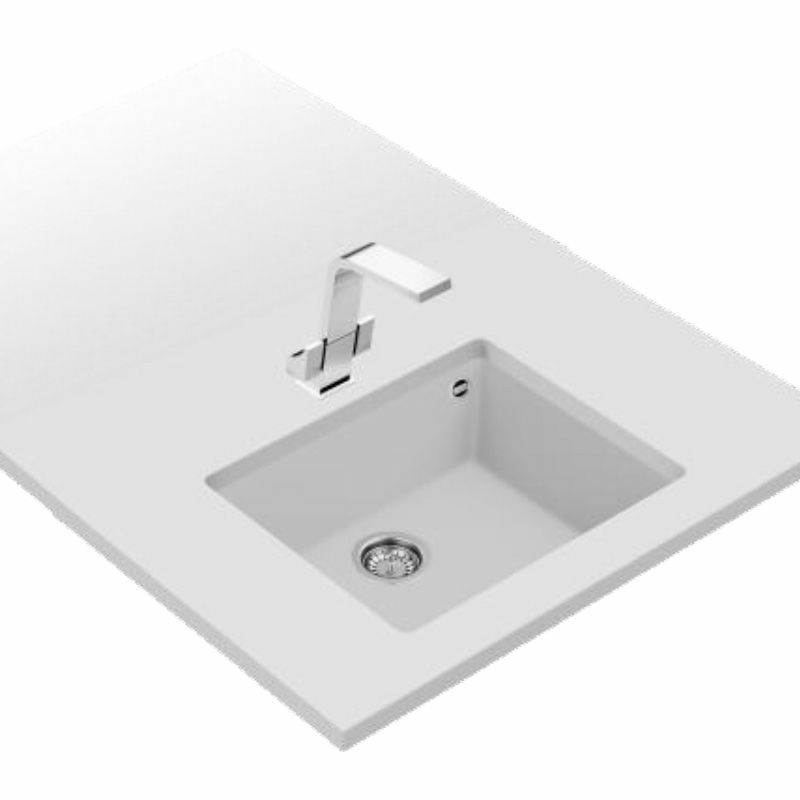 Fregadero Teka SQUARE 50.40 TG – Bajo encimera, Tegranite+, 20 cm profundidad