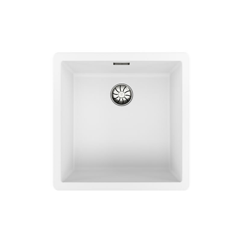 Fregadero Tegranite+ Teka Radea R10 40.40 M-TG – Granito blanco, Encastrable, Cubeta 20 cm