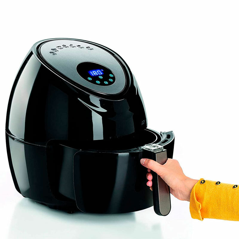 Freidora de aire Ariete 4618/02 – Cesta 5,5 L, 2,5 kg, Pantalla táctil