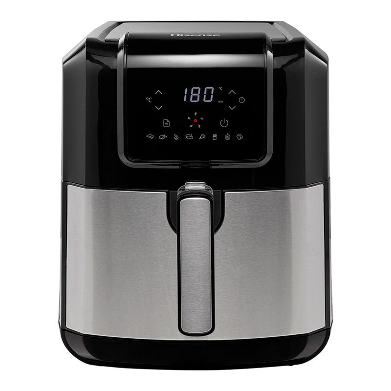 Freidora de aire Hisense H06AFBS1S3 – 5L, 1700W, 8 programas automáticos