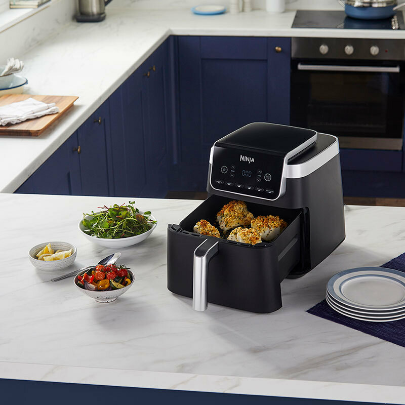 Freidora de aire Ninja AF180EU Max Pro – 6,2 L, 2000 W, Pantalla táctil