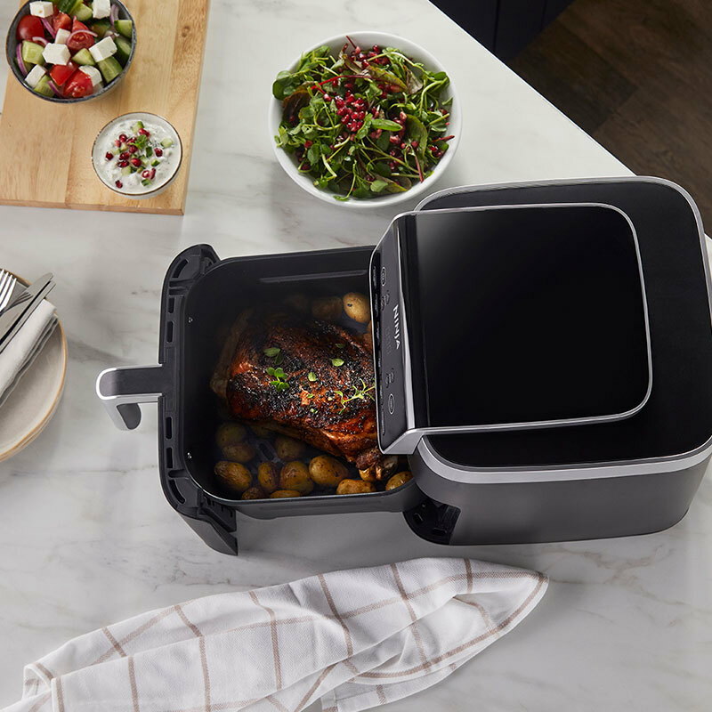 Freidora de aire Ninja AF180EU Max Pro – 6,2 L, 2000 W, Pantalla táctil