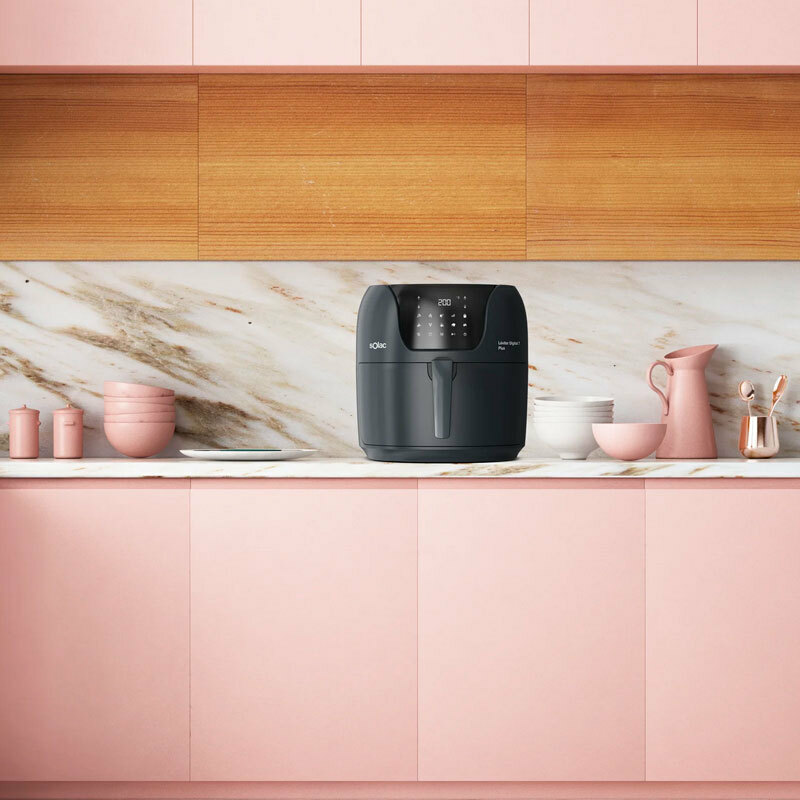 Freidora de aire Solac FA1800 (S97203700) – 7,4 L, 1.800 W, Pantalla táctil