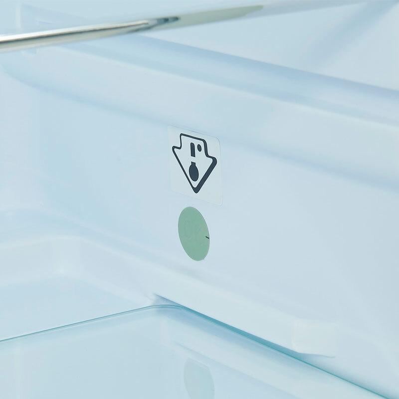 Frigorífico 1 puerta Exquisit RKS120-V-H-160E – 122 L, Rojo retro, Clase E