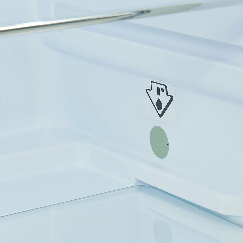 Frigorífico Exquisit RKS120-V-H-160F – 122 L, Retro rojo, 112 kWh/año