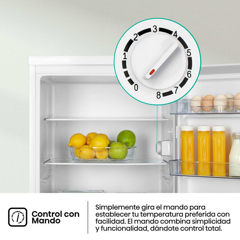 Frigorífico 1 puerta Hisense RL170D4BWE – 133 L, Libre instalación, Puerta reversible