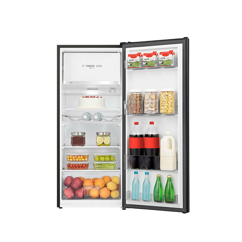 Frigorífico una puerta Hisense RR220D4BBE – 165 L, Clase E, Freeze Zone 15 L