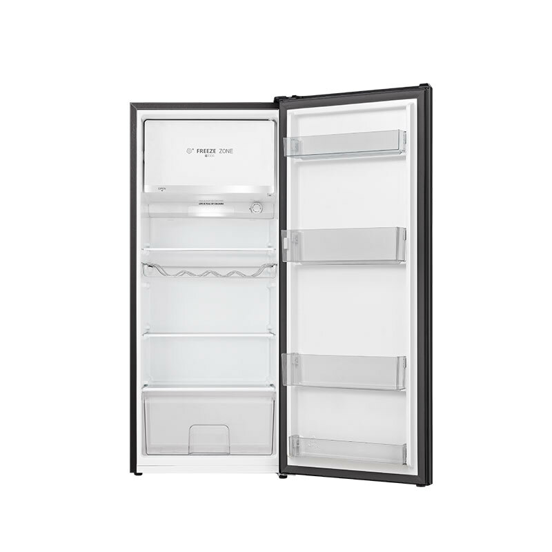 Frigorífico una puerta Hisense RR220D4BBE – 165 L, Clase E, Freeze Zone 15 L