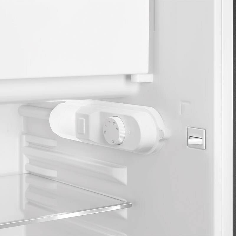 Frigorífico monopuerta Smeg FAB10LBL6 – 50's Negro, 122 L, Clase D