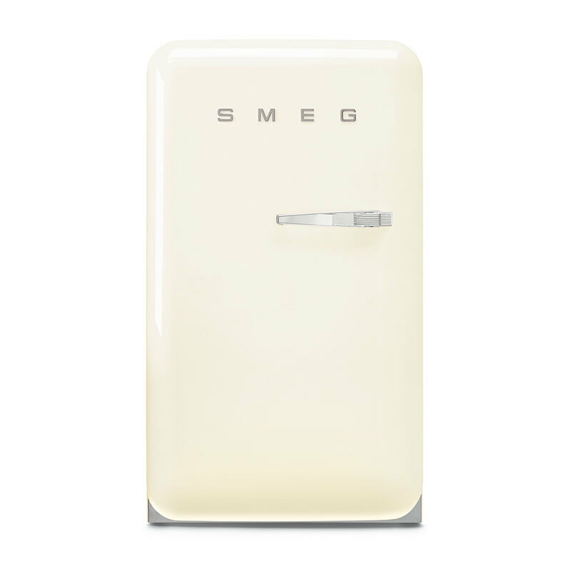 Frigorífico monopuerta Smeg FAB10LCR6 – 122 L, Crema retro, Clase D