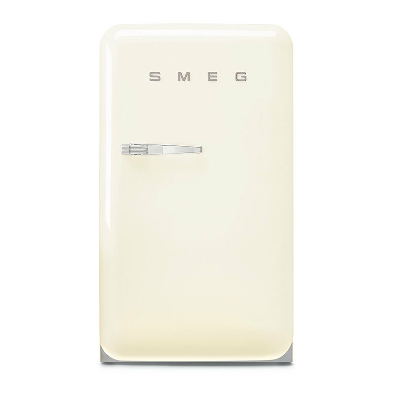 Frigorífico monopuerta Smeg FAB10RCR6 – Crema retro, 122 L, Clase D