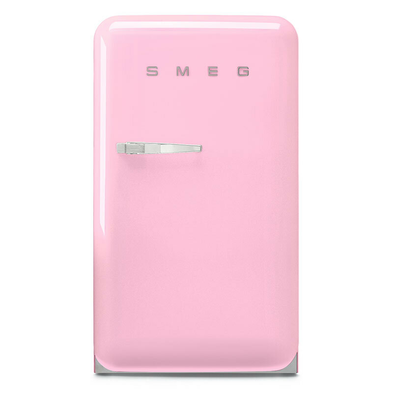 Frigorífico compacto Smeg FAB10RPK6 – 122 L, Rosa 50's, 35 dB