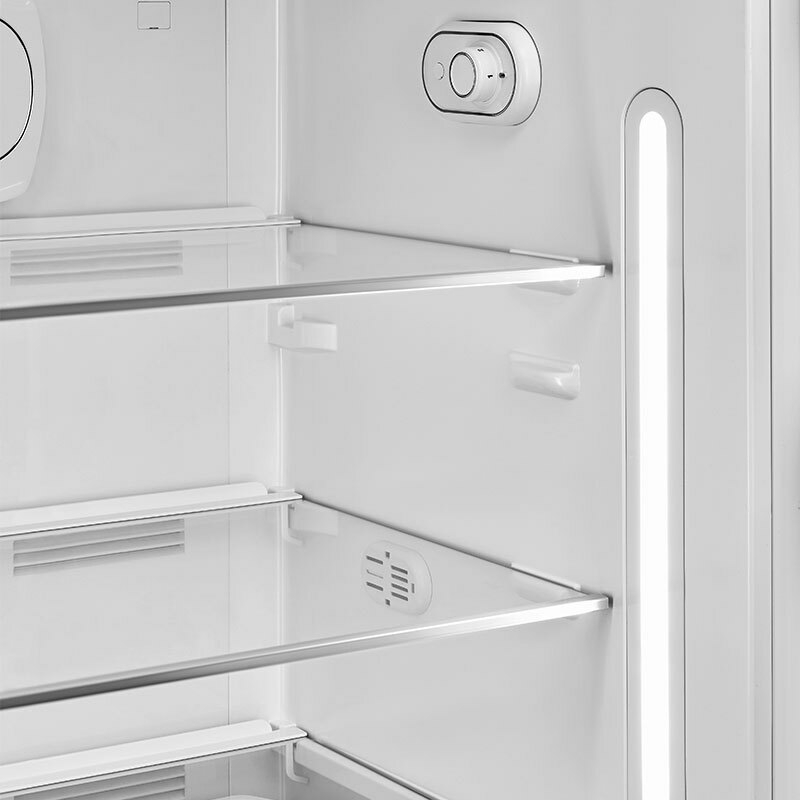 Frigorífico Smeg FAB28RRD6 – Retro rojo, 270 L, No Frost