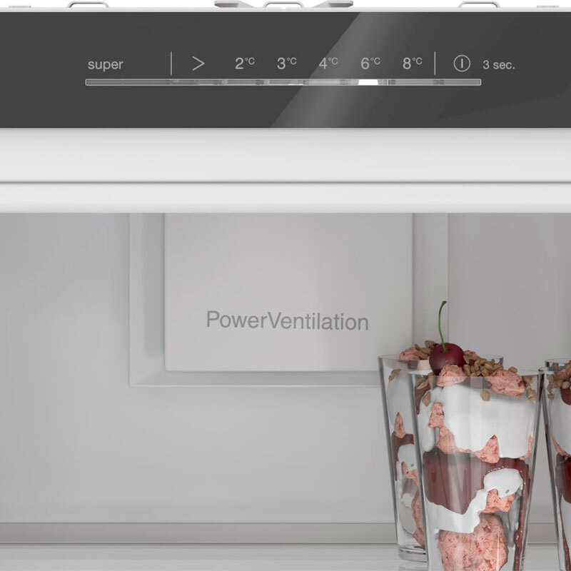 Frigorífico integrable Bosch KIR81VFE0 – 310 L, Clase E, No Frost