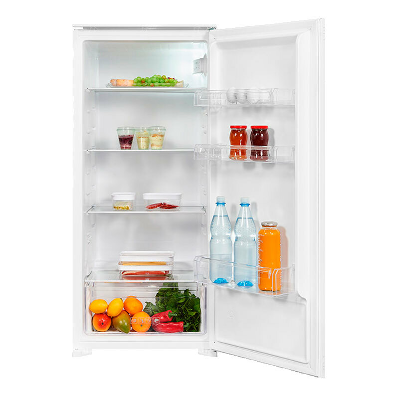 Frigorífico integrable Exquisit EKS201-V-E-040E – 199 L, Clase E, Iluminación LED