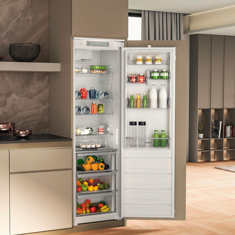 Frigorífico integrable Whirlpool WHSD18A013C1 – 306 L, 6th Sense, 30 dB