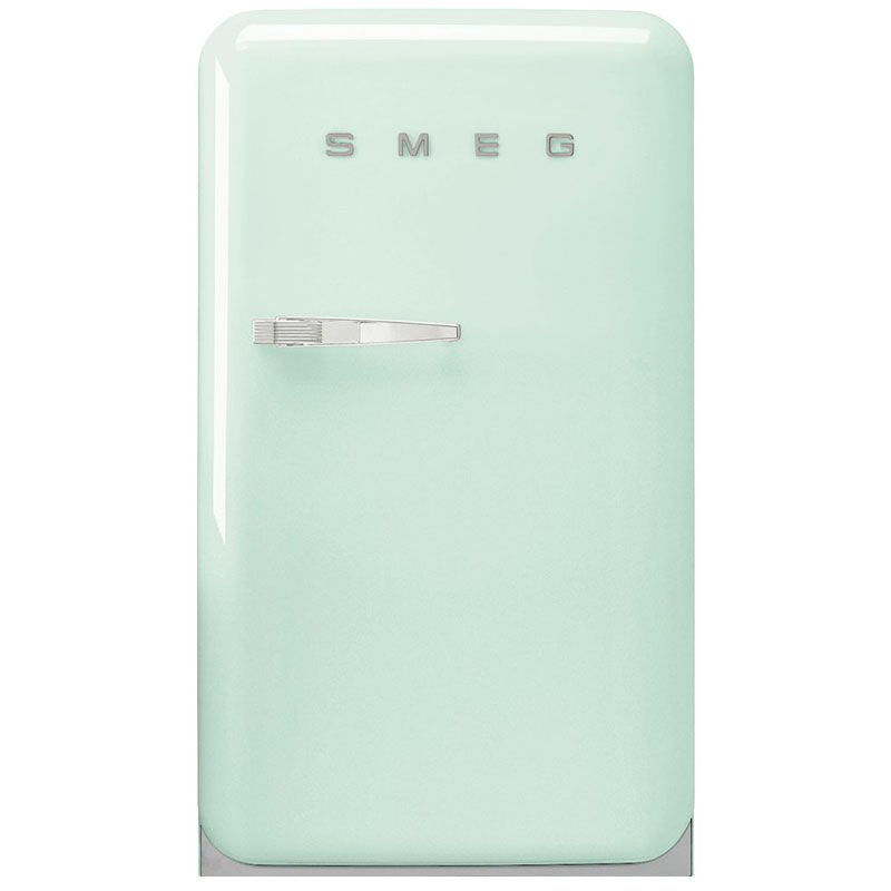 Frigorífico monopuerta Smeg FAB10RPG5 – 122 L, Clase E, Verde agua