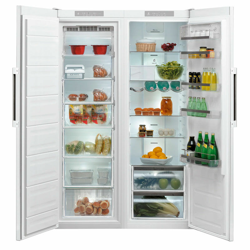 Frigorífico 1 puerta Whirlpool SW8AM2YWR2 – 364 L, No Frost, 6th Sense FreshControl