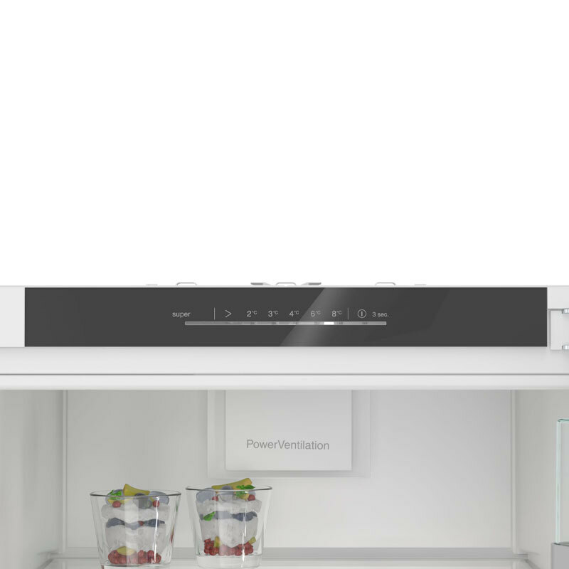 Frigorífico integrable Siemens KI81RADD0 – 310 L, No Frost, 34 dB