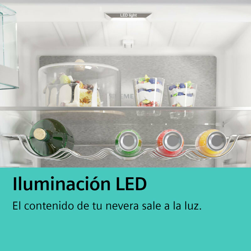 Frigorífico integrable Siemens KI81RADD0 – 310 L, No Frost, 34 dB