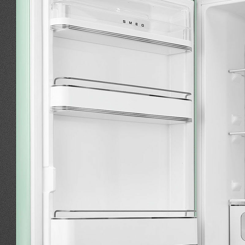 Frigorífico retro 2 puertas Smeg FAB30LPG5 – Verde agua, 294 L, No Frost