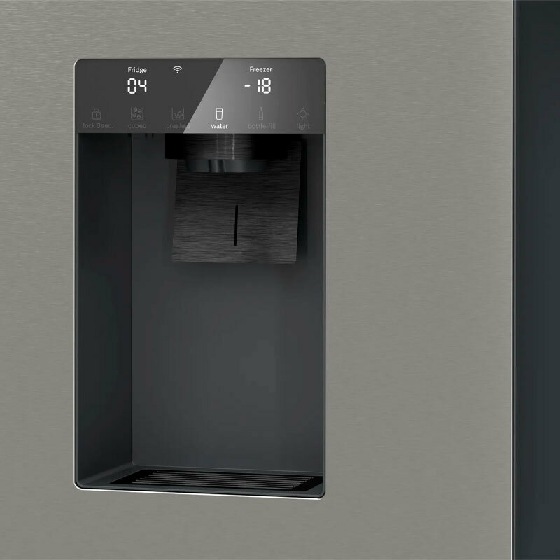 Frigorífico americano Balay 3KME598XI – 574 L, Total No Frost, Dispensador agua y hielo