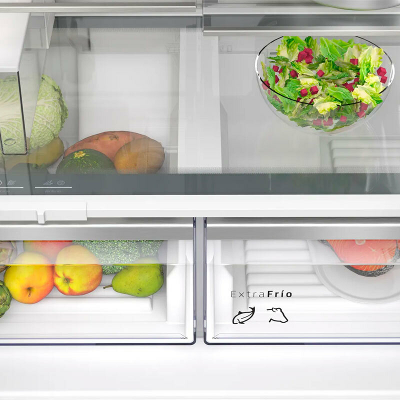 Frigorífico americano Balay 3KME598XI – 574 L, Total No Frost, Dispensador agua y hielo